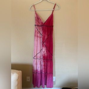 Gypsy Tie-Dye Maxi Dress